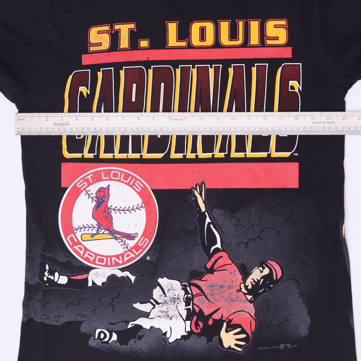 Vintage 1993 St Louis Cardinals T Shirt Mens M Double Sided Teamwork Made in USA