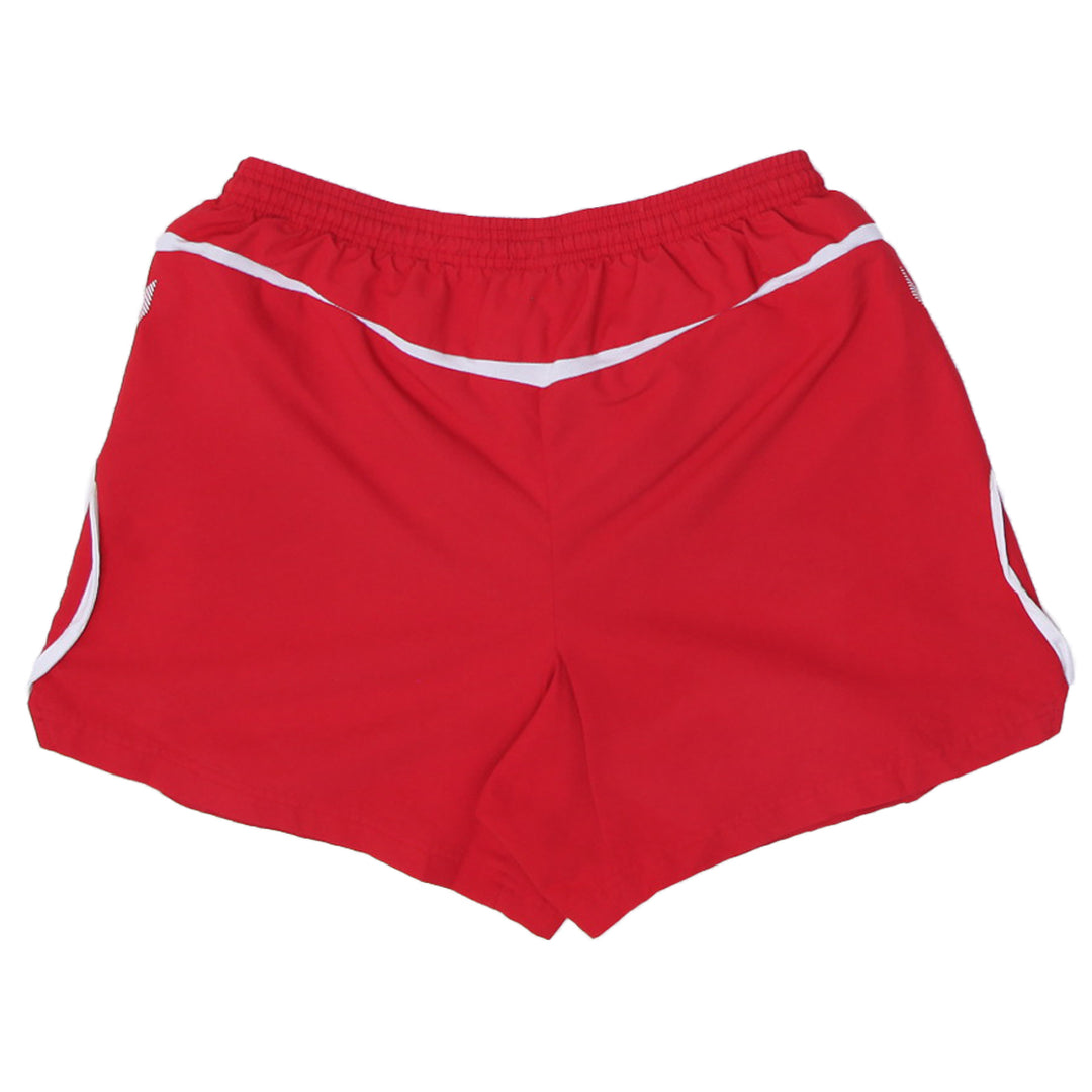 Mens Embroidered Umbro Red Sports Shorts