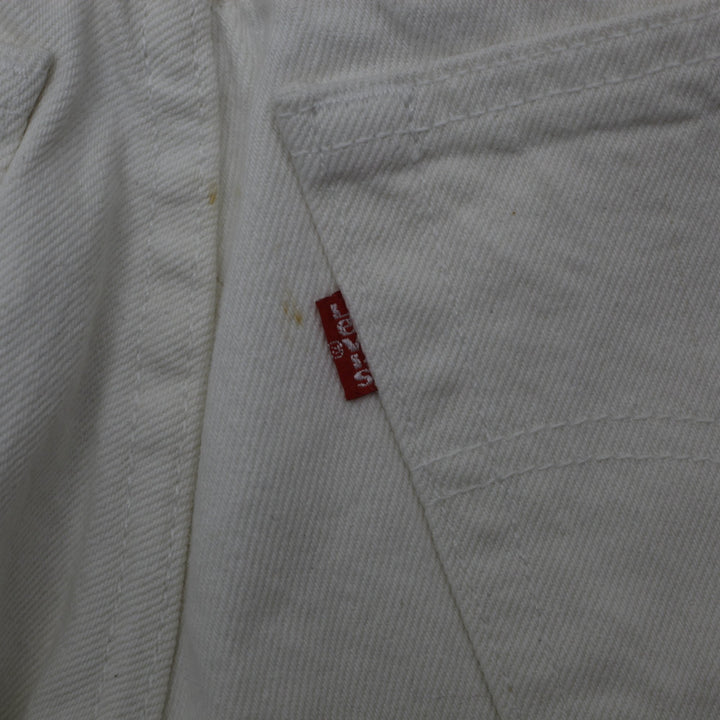 Levi's Off White Straight Jeans Size 13 | Migration_Jeans MJ DROP - View 6 | Fashion Rerun