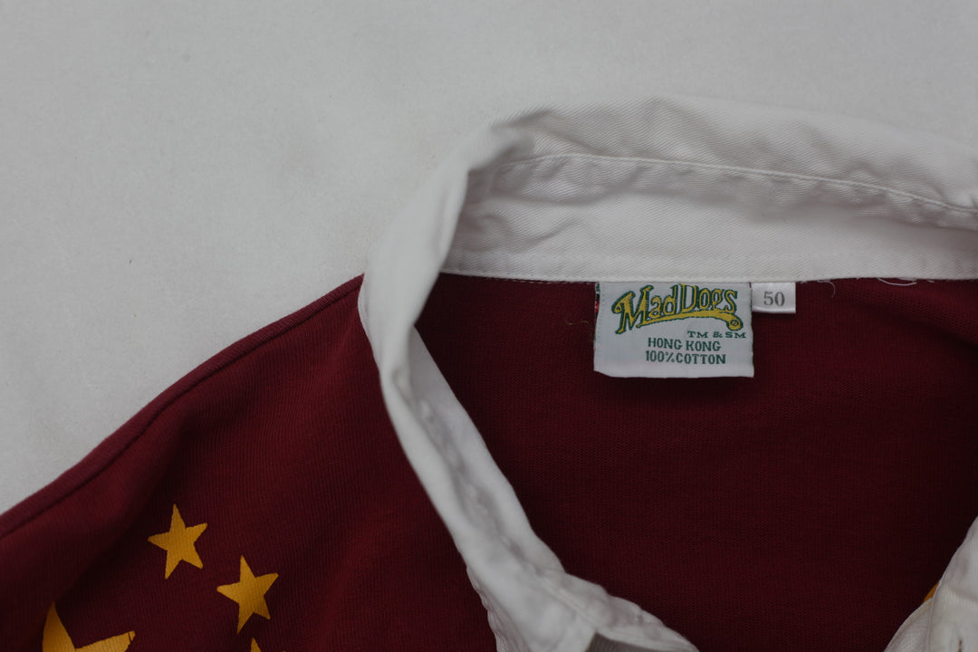 Mad Dogs. Rare Vintage 1994 Hong Kong rugby shirt in a Mad Dogs. Rare Vintage 1994 Hong Kong rugby shirt in a