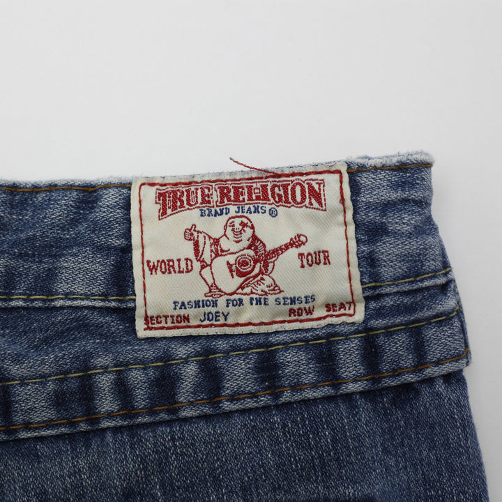 Ladies True Religion Joey Distressed Denim Jeans Size 29