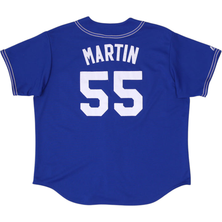 Vintage Los Angeles Dodgers Martin #55 Baseball Jersey Size XXL | Migration_Jerseys - Side View | Fashion Rerun