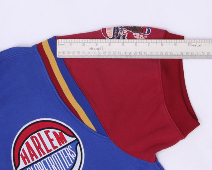 Vintage Mens Fubu Harlem Globetrotters Hoodie Blue Red Graphic | Migration_Hoodies - View 8 | Fashion Rerun