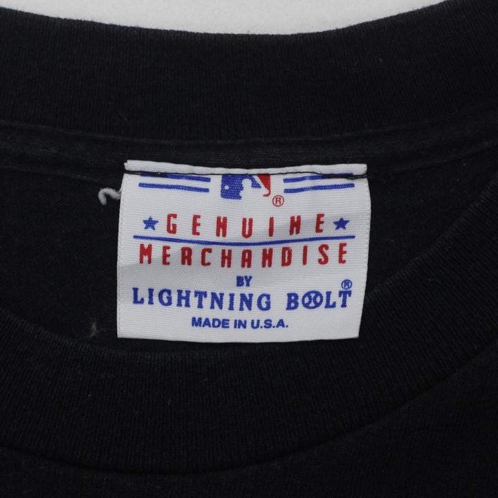 Vintage 1994 Cleveland Indians Lightning Bolt T-Shirt, Single Stitch Made in USA - Fashion Rerun Vintage 