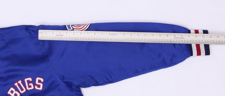 Vintage Headgear Classics Space Jam Bugs Bunny Tune Squad Satin Bomber Jacket L