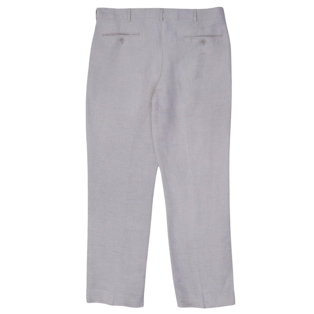 Mens Vroom & Dreesmann Linen Blend Pants