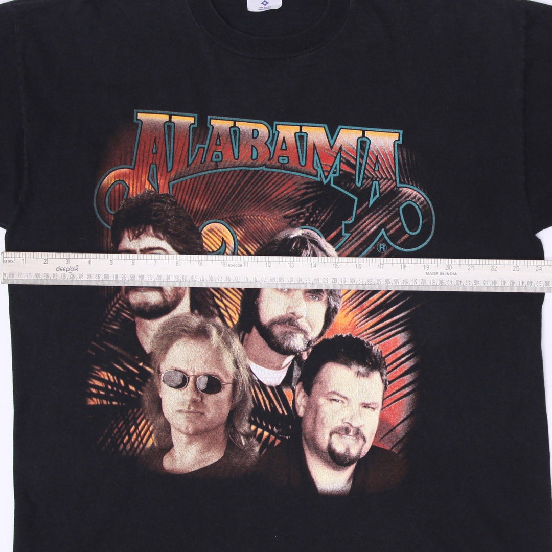 Vintage 90s Alabama Dancing On The Boulevard Tour T-Shirt Made in USA Size XL