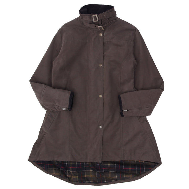 Vintage Barbour International Ladies Wax Jacket Olive Green