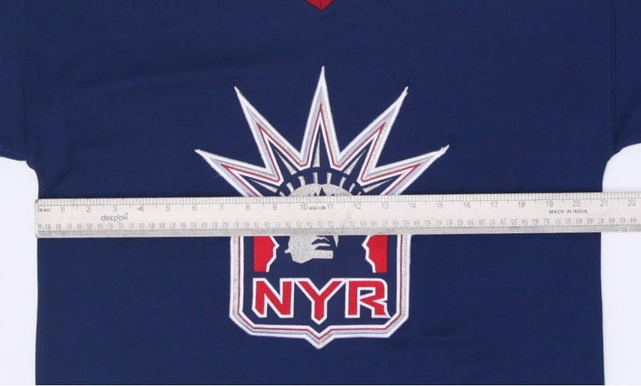 Vintage Youth Boys Starter New York Rangers Lady Liberty NHL Hockey Jersey | Migration_Jersey - View 6 | Fashion Rerun