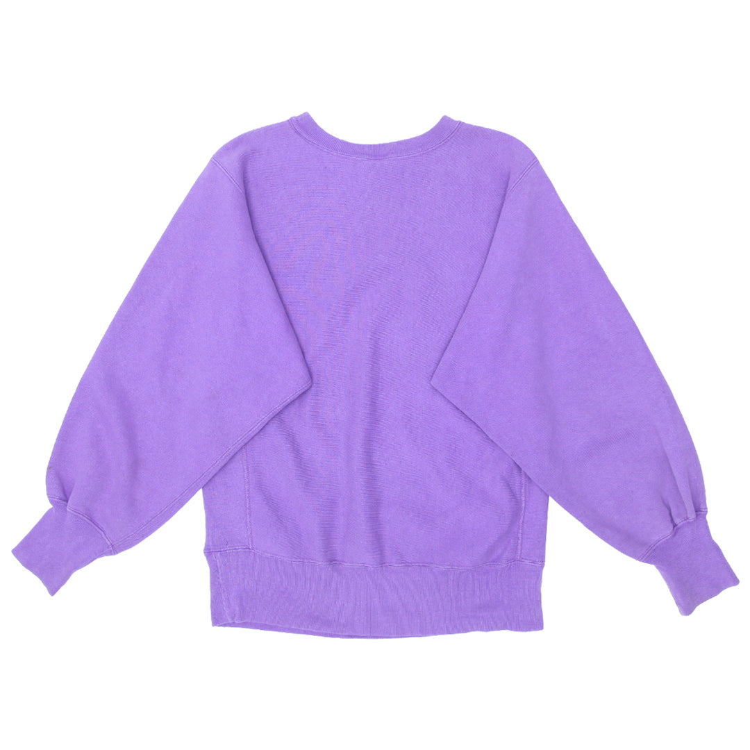Vintage Champion Reverse Weave Embroidered Purple Sweatshirt - Fashion Rerun Vintage Migration_Sweaters