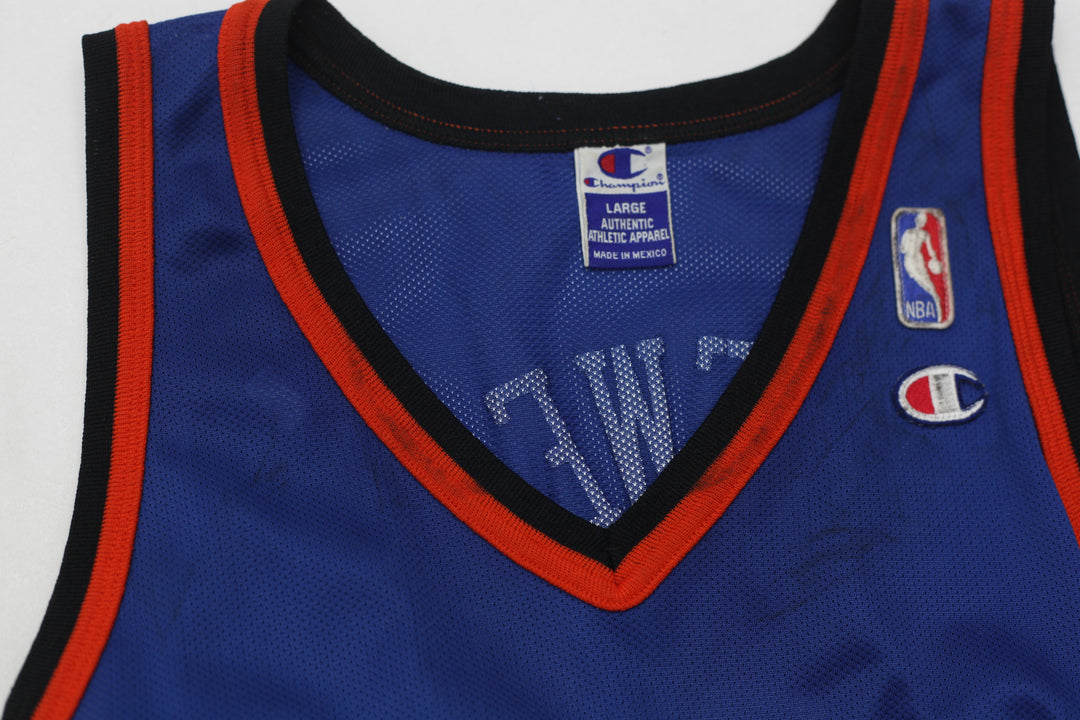 Vintage NBA Champion New York #8 Sprewell Jersey - Fashion Rerun Vintage Migration_Jersey