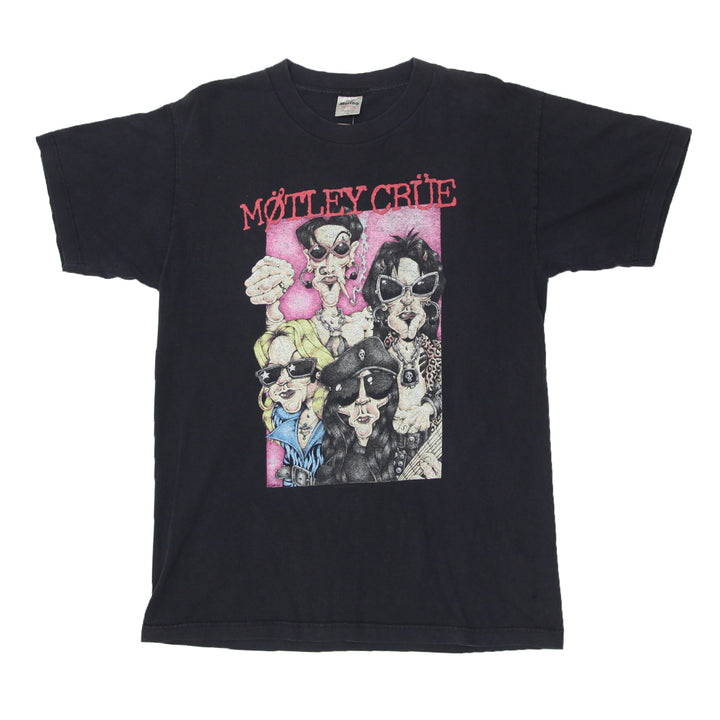 1999 Vintage Motley Crue Tour T-Shirt Made In USA Black Murina L
