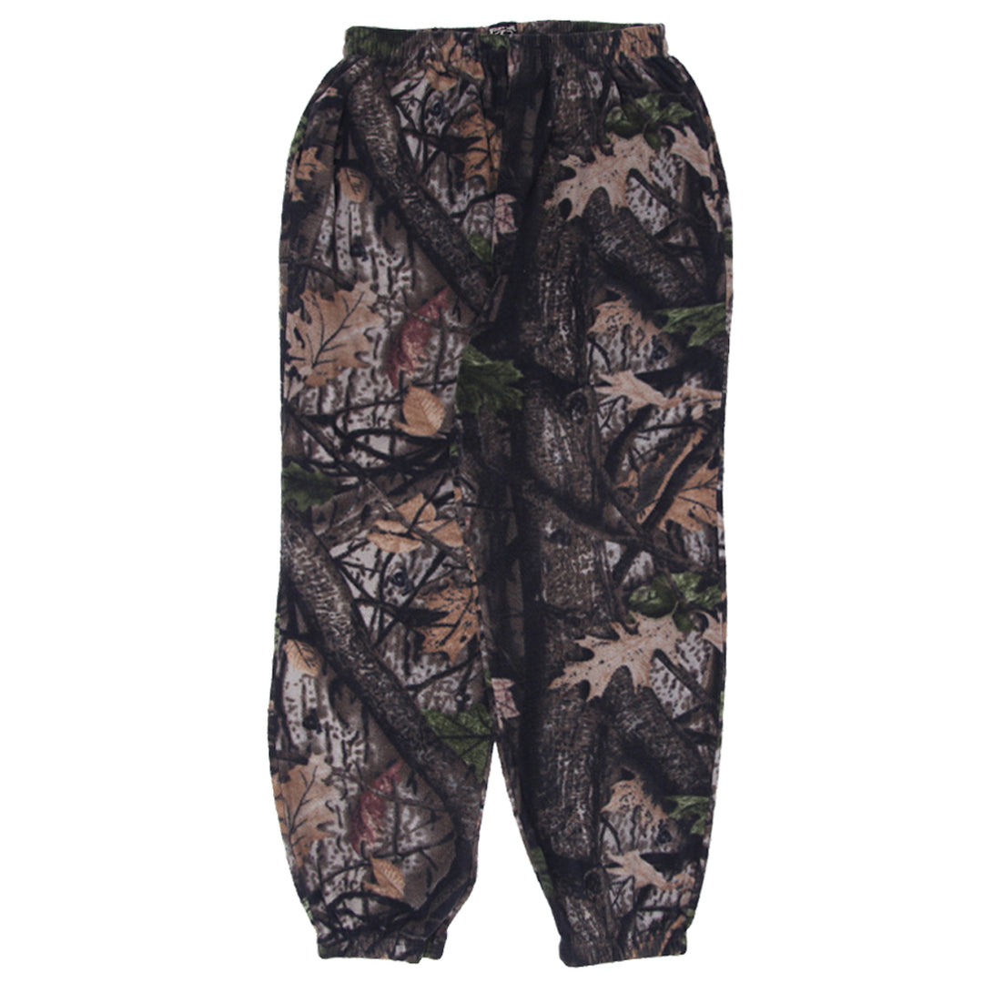 Mens Wood'N Trail Fleece Camo Forest Sweatpants - Fashion Rerun Vintage Migration_Pants