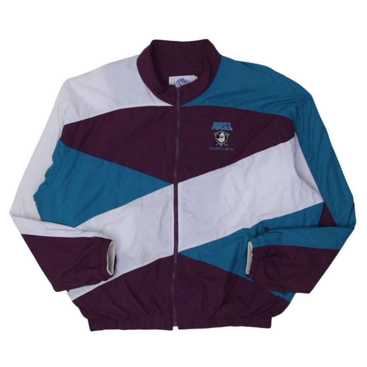 Vintage Mens Jammin Mighty Ducks Training Camp 95 Sports Jacket | Migration_Jackets | Fashion Rerun