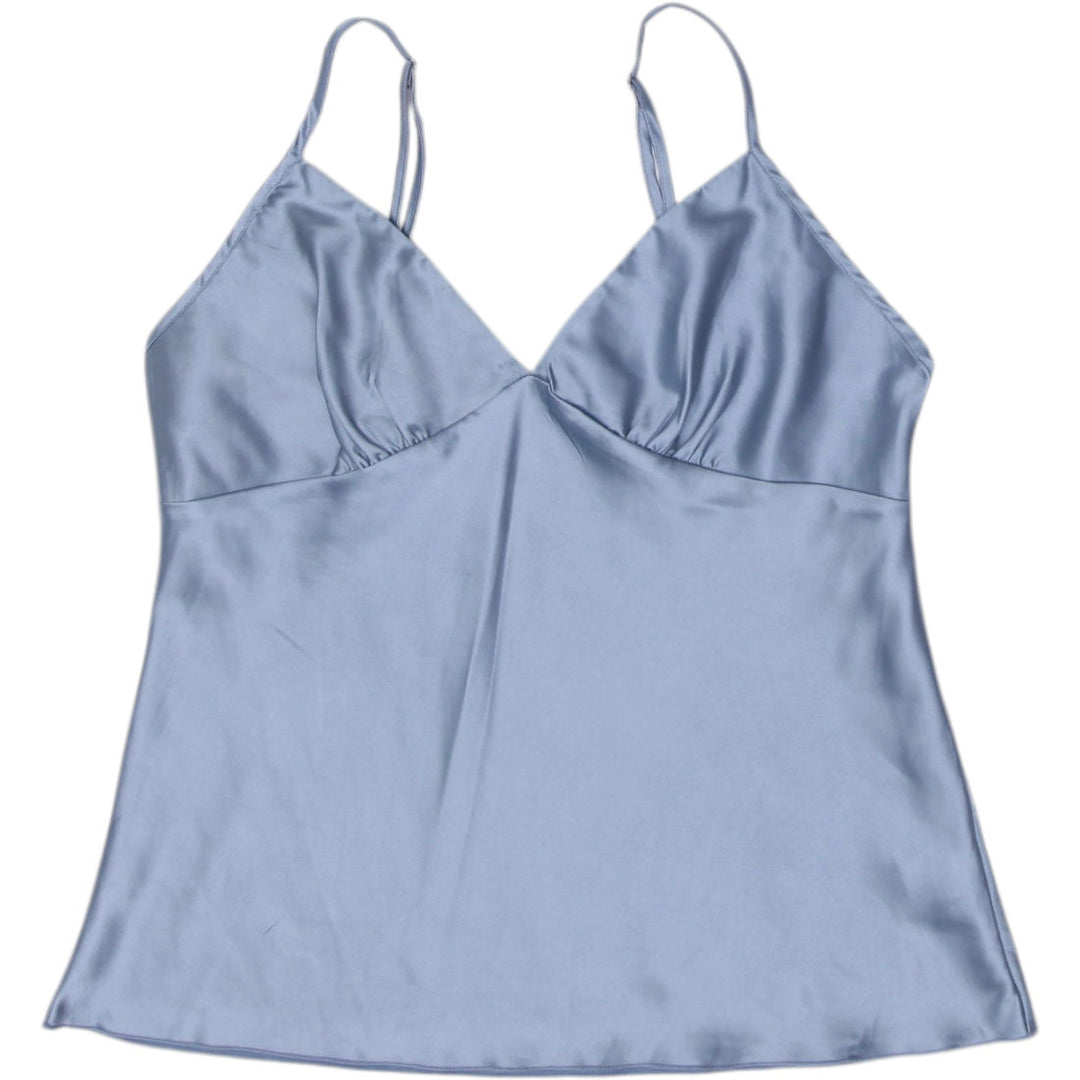 Y2K Ladies Camisole Satin Strappy Top Size XS