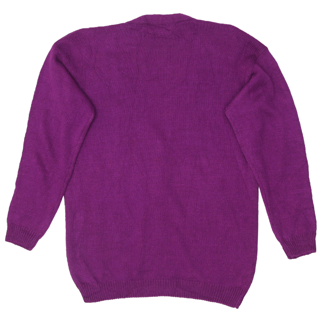 Vintage Spice Of Life Argyle Pearl Sweater Cardigan Ladies - Fashion Rerun Vintage Migration_Sweaters