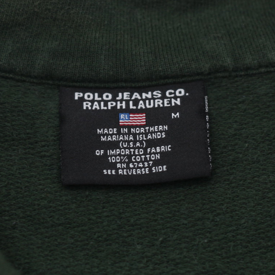 Vintage Polo Jeans Co. Quarter Zip Sweatshirt - Fashion Rerun Vintage Migration_Sweaters
