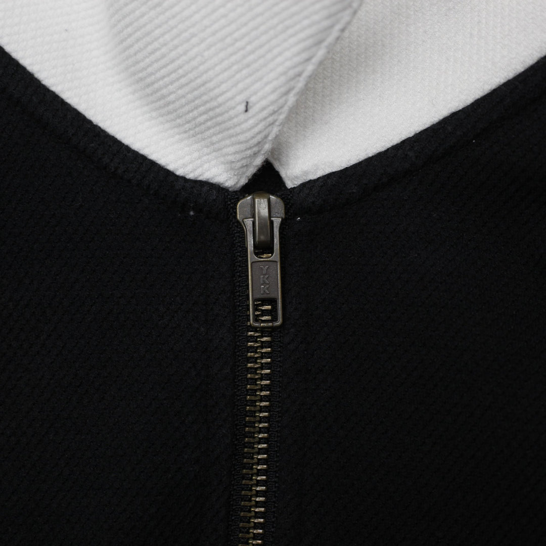 Stussy Graphic Stripe Long Sleeve Polo Shirt Size M | Migration_Shirts SW COLLECTION - Back View | Fashion Rerun