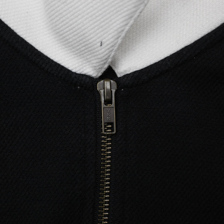Stussy Graphic Stripe Long Sleeve Polo Shirt Size M | Migration_Shirts SW COLLECTION - Back View | Fashion Rerun