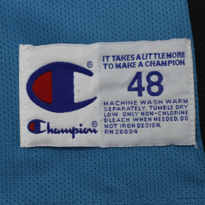 Vintage Champion Pistons Sealy #14 Basketball Teal Jersey Size 48 | Migration_Jerseys - Alternate View | Fashion Rerun