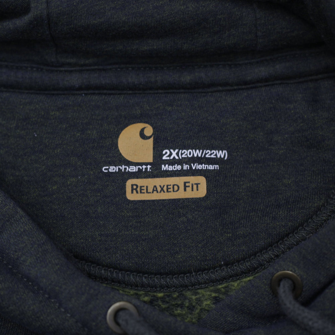 Ladies Carhartt Relaxed Fit 102791 G01 Pullover Hoodie