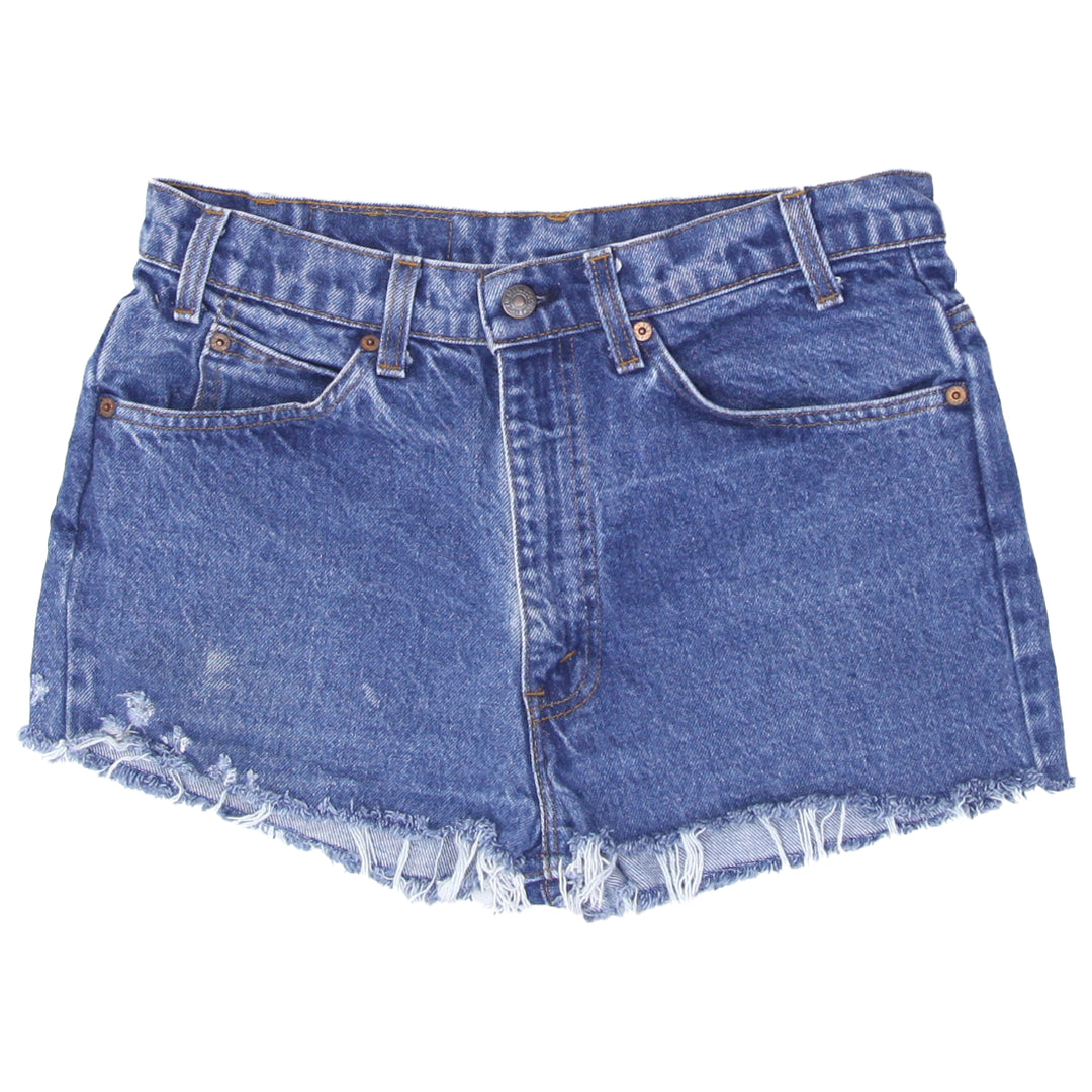 Vintage Levi Strauss Orange Tab Customized Denim Shorts