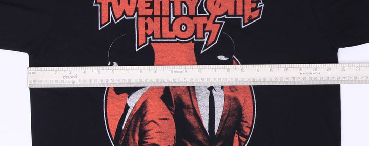 Mens Pacific Graphic Band Tee Twenty One Pilots T-Shirt Size L