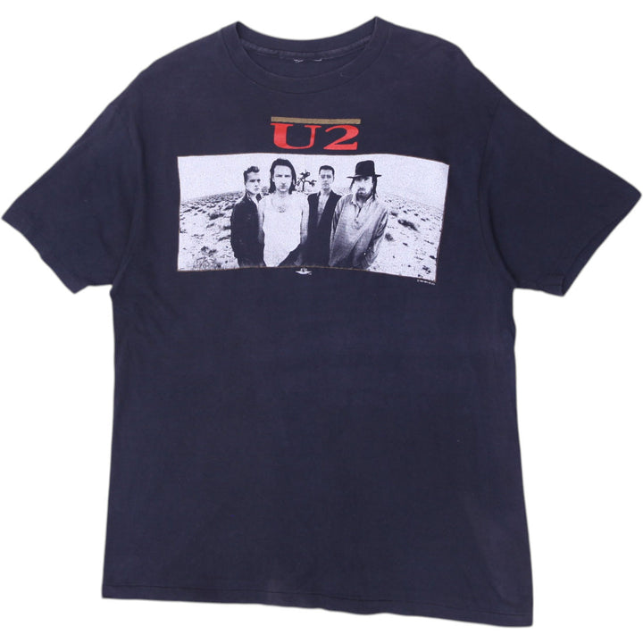 Vintage 80's U2 Joshua Tree Concert Tour T-Shirt Size L | Migration_T-Shirts | Fashion Rerun