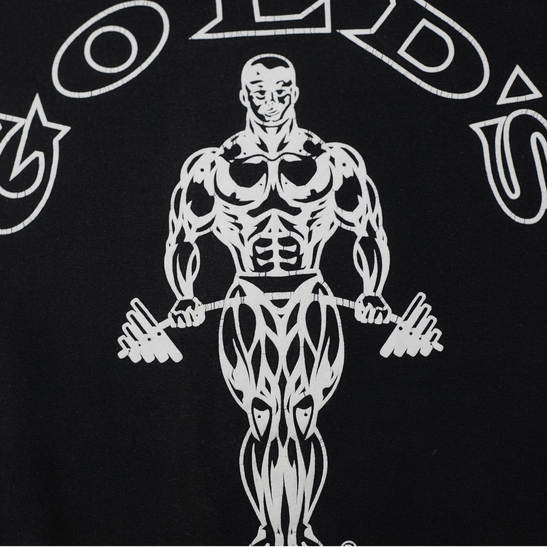 Vintage 90s Gold's Gym NYC "Muscle Joe" T-Shirt USA Made Size L