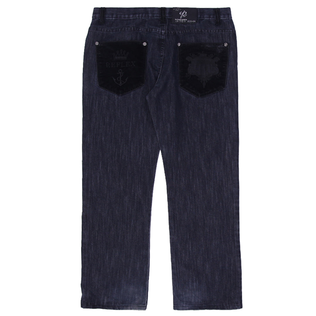 Y2K Mens Reflex Original Fit Straight Leg Jeans