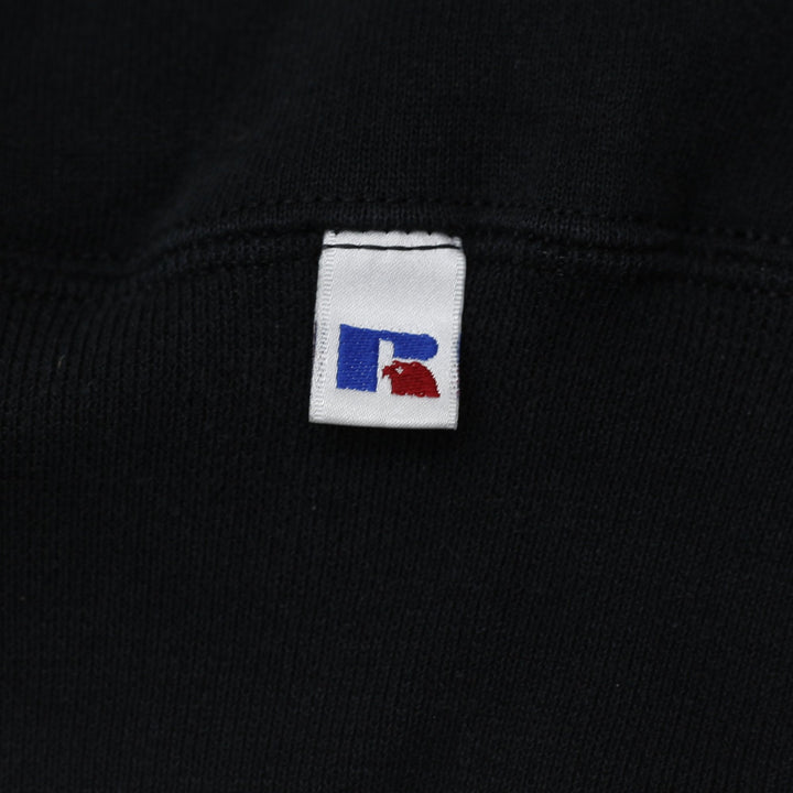 Vintage Russell Athletic Sweatshirt Black Crew Neck Size XL | Migration_Sweatshirts - Detail View | Fashion Rerun
