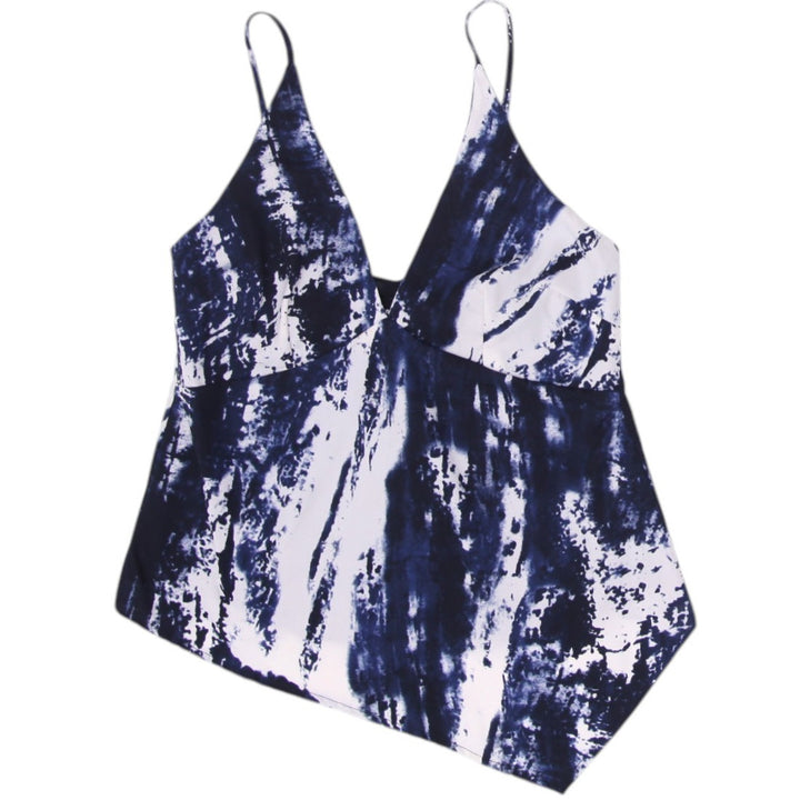 Y2K Ladies Vanesia Camisole Tie Dye Spaghetti Strap Top Size S