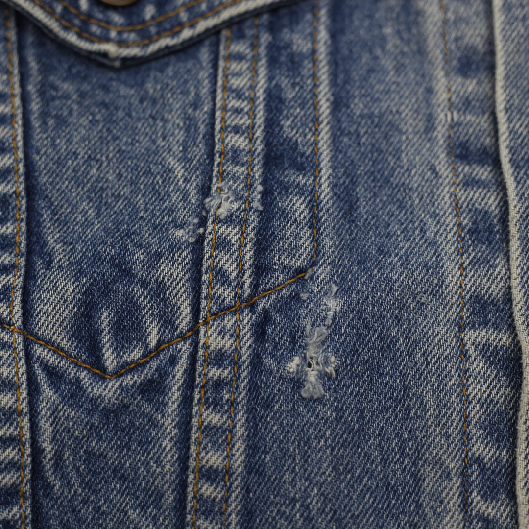 Vintage Mens Levi Strauss Denim Classic Trucker Jacket Size 48