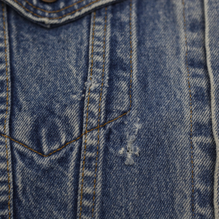 Vintage Mens Levi Strauss Denim Classic Trucker Jacket Size 48