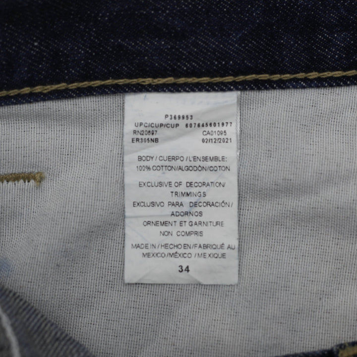 Y2K Mens Dickies Denim Carpenter Jorts Size 34