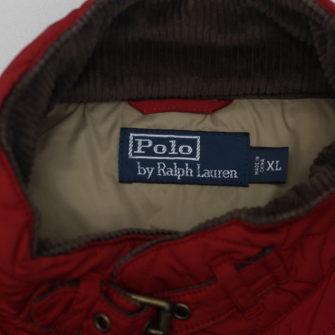 Vintage Polo Ralph Lauren Full Zip Button Down Quilted Vest Size XL - Fashion Rerun Vintage Migration_Jacket