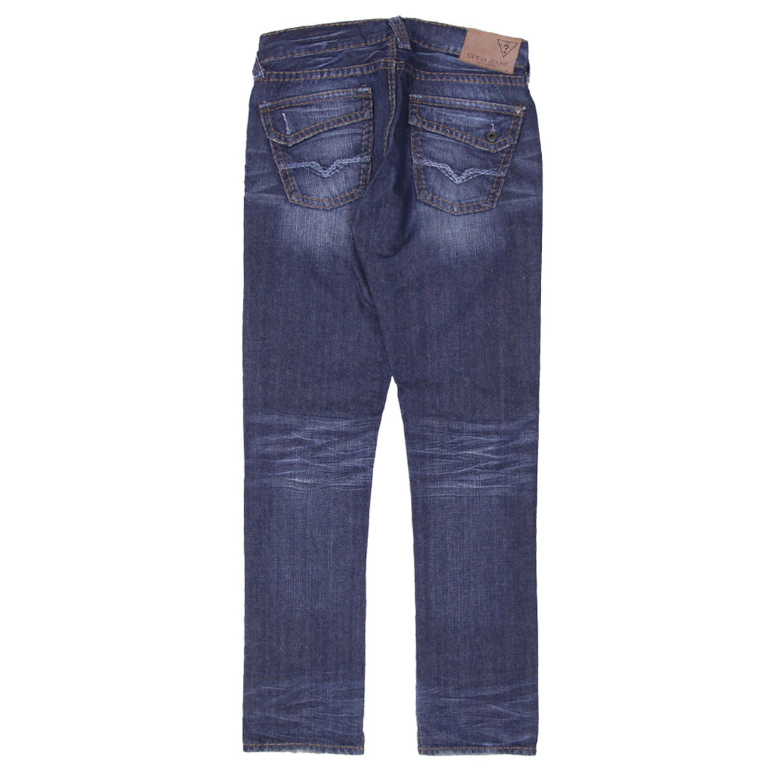 Mens Guess Los Angeles Falcon Slim Boot Jeans