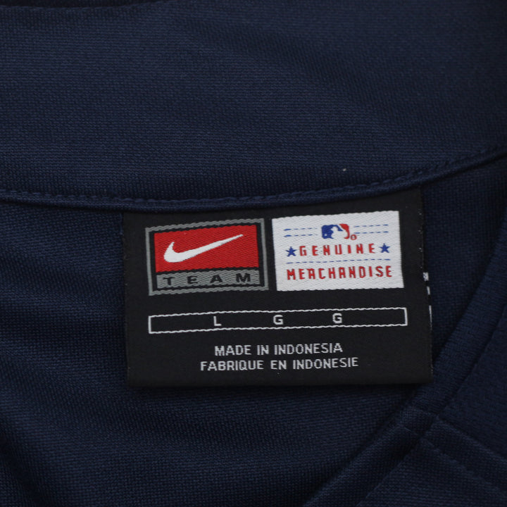 Vintage 90's Nike Team New York Yankees Baseball Jersey Size L, Navy Blue - Fashion Rerun Vintage Migration_Jersey