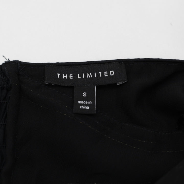 Y2K Ladies The Limited Halter Top Black Beaded Detail