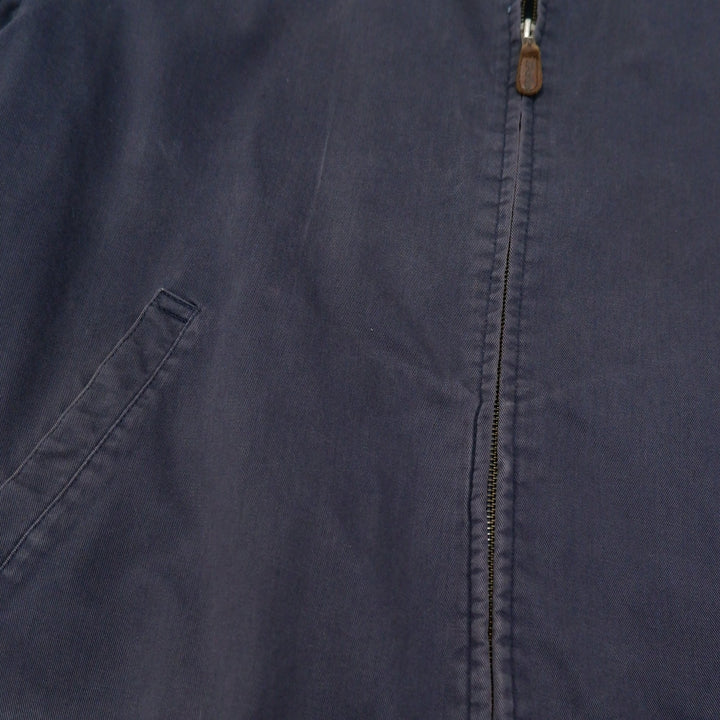 Vintage Mens Polo Ralph Lauren Jacket Navy Full Zip Harrington