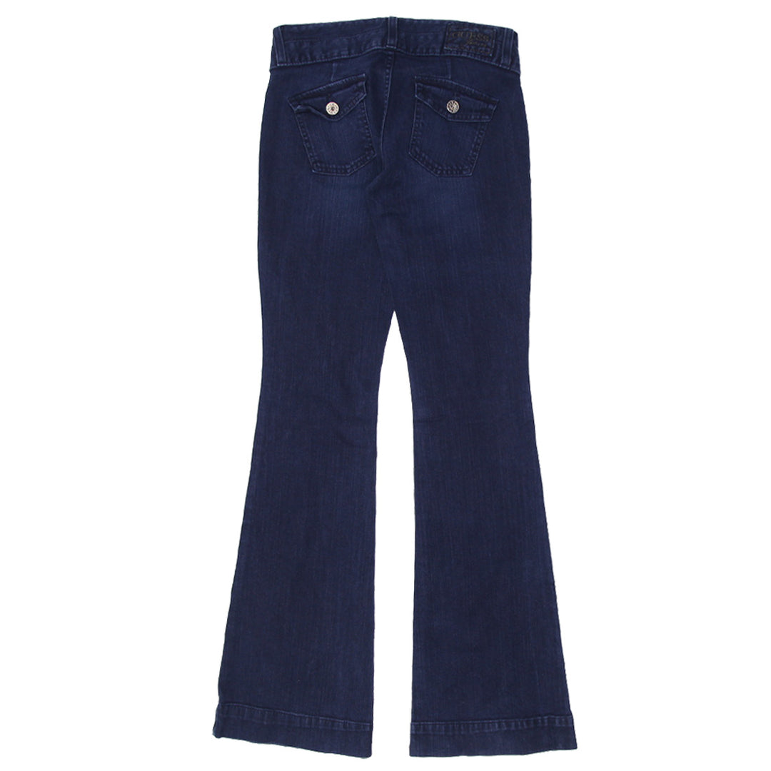 Y2K Ladies Guess Jeans Daredevil Flare Leg Jeans