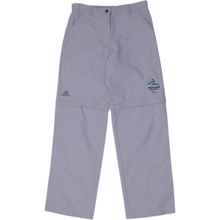 Ladies Adidas Cargo Gray Beijing 2008 Olympic Convertible Pants | Migration_Pants | Fashion Rerun