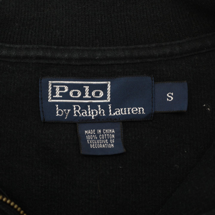 Mens Polo Ralph Lauren 1/4 Zip Cotton Sweatshirt Size S | Migration_Sweatshirts - Back View | Fashion Rerun
