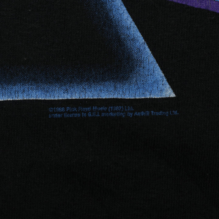 Vintage 1998 Pink Floyd Dark Side Of The Moon T Shirt Anvil Tag Size M