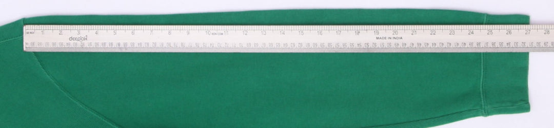 Mens Polo Ralph Lauren Green 1/4 Zip Sweater Embroidered Logo Size XXL