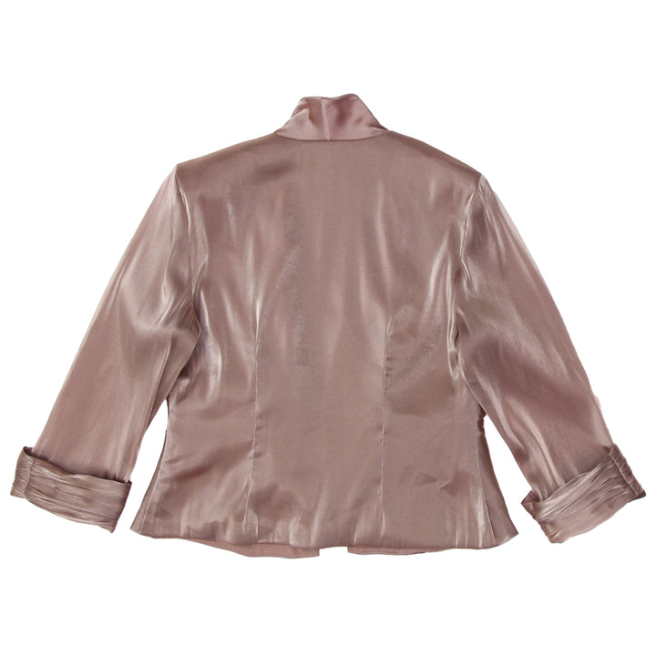 Y2K Ladies J.R. Nites By Carol In Open Long Sleeve Top