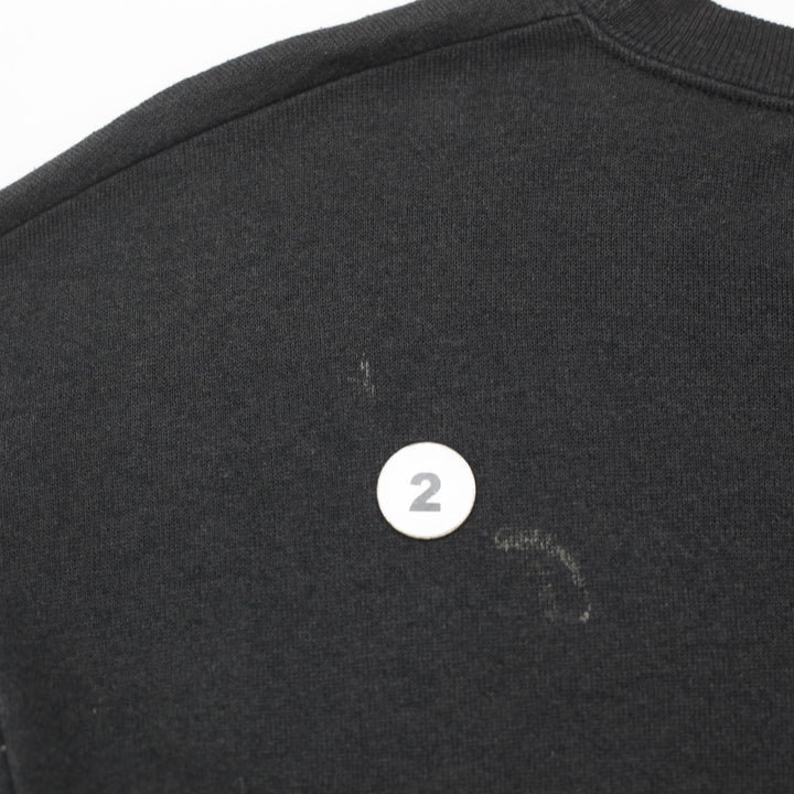 Vintage Mens Harley Davidson Sweatshirt Black Graphic Fleece 1991