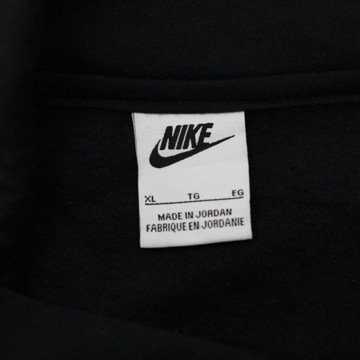 Mens Nike Embroidered Futura Logo Pullover Hoodie Black Size XL