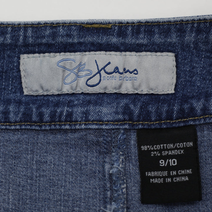 Y2K Ladies Denim Mini Short Skirt Size 9/10