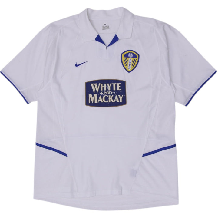 Mens 2003-04 Leeds United Mackay Nike FC home Soccer Jersey L | Migration_Jerseys | Fashion Rerun